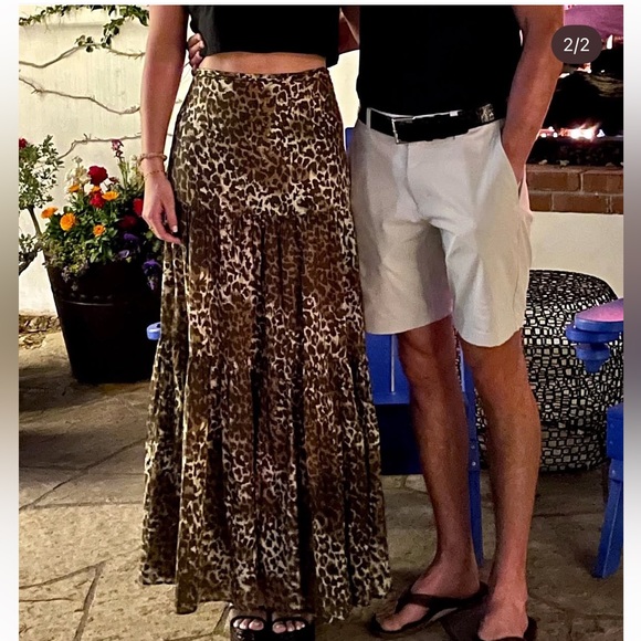 Leopard Serence Maxi Skirt - Picture 2 of 5